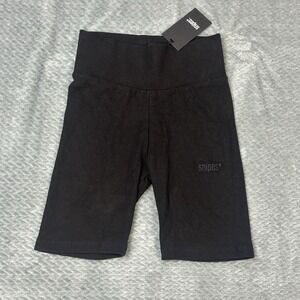 Snipes Women's XS High Waisted Biker‎ Shorts 7" Inseam Stretchy Workout Comfy